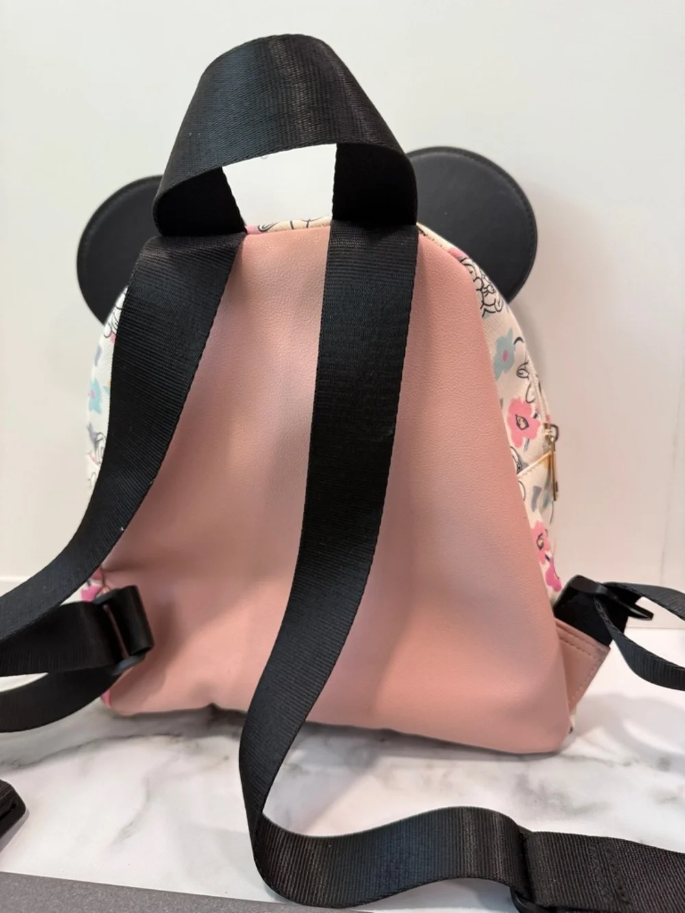 Disney BioworldMinnie Mouse pastel floral mini backpack